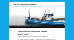 Desktop Screenshot of daenemark-angeln.de
